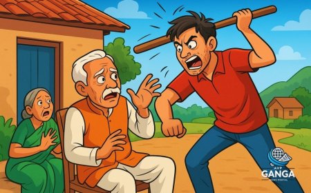 उत्तराखंड में बुजुर्ग पर जानलेवा हमला: पड़ोसी युवक पर आरोप, Polix