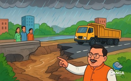 सीएम धामी ने 12 घंटे में सड़क को फिर से चालू कर जनता को दी राहत, Polix