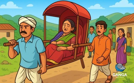 उत्तराखंड के इस गांव में आज भी डोली ही है एंबुलेंस, स्वास्थ्य सेवाओं की कमी है चिंता का विषय, Polix