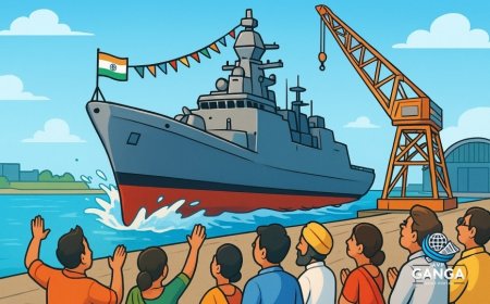 भारतीय नौसेना ने माचलीपट्टनम का जलावतरण किया, यह महे-क्लास का सातवां एंटी-सबमरीन युद्धपोत है, Bindaas