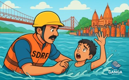 हरिद्वार: SDRF ने गंगा में डूब रहे किशोर को 43 सेकंड में बचाया, Swag