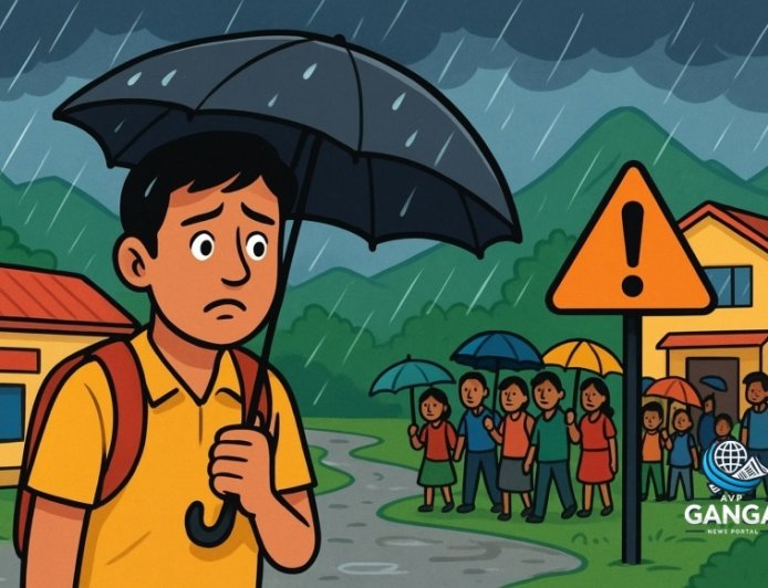 उत्तराखंड में मानसून सक्रिय: भारी बारिश और ऑरेंज अलर्ट के साथ स्कूल बंद, Viral