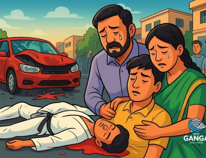 हल्द्वानी में कराटे कोच के इकलौते बेटे की सड़क हादसे में मौत, परिवार में छाया मातम, Polix