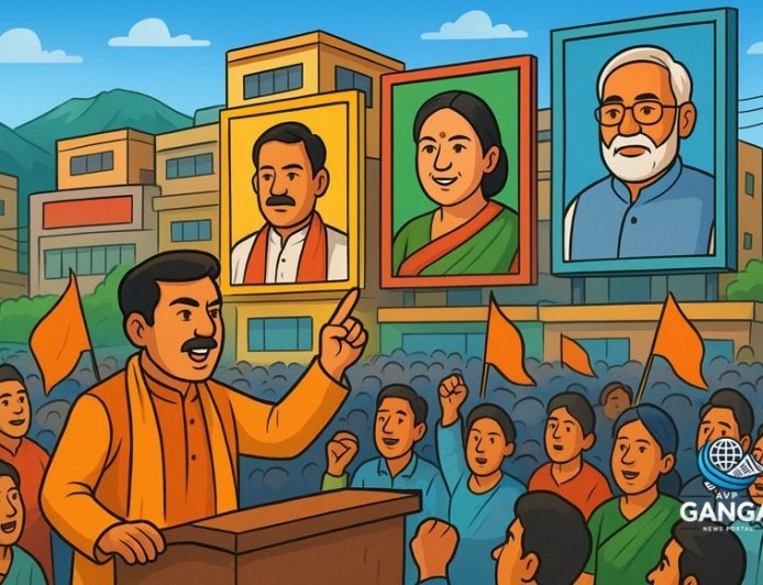 राजनीति का महासंग्राम: उत्तराखंड में चुनावी बयार, Akhada