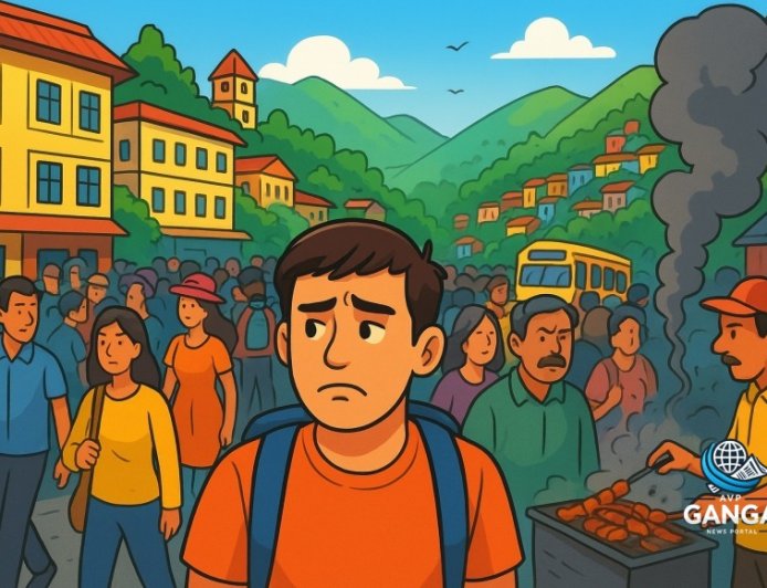 मसूरी की बढ़ती भीड़ और गिरती गुणवत्ता: एक अनोखी यात्रा, Akhada