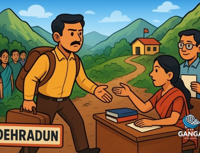 देहरादून: शिक्षकों का स्थानांतरण, अब दुर्गम क्षेत्रों में जाना अनिवार्य, Polix