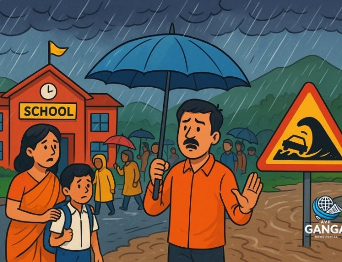 उत्तराखंड में 9 से 11 जुलाई तक भारी बारिश का अलर्ट, स्कूल बंद और चारधाम यात्रियों के लिए सावधानियाँ, Khel