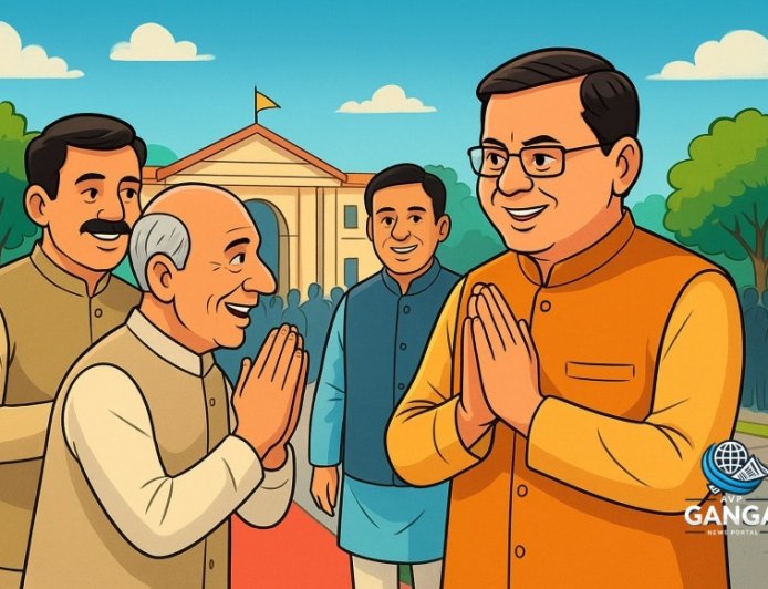 मुख्यमंत्री धामी को पूर्व विधायकों की बधाई, सबसे लंबे कार्यकाल की खुशी मनाई, Polix