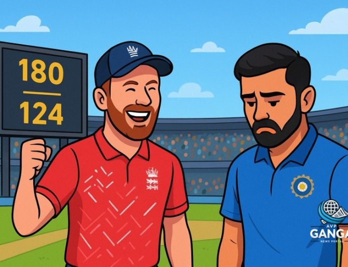 इंग्लैंड ने भारत को 56 रनों से हराकर T20I श्रृंखला 4-0 से जीती, Bindaas