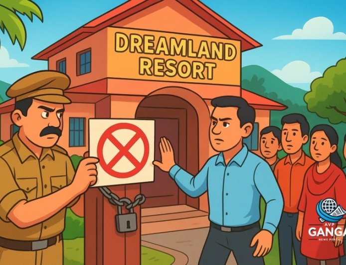 हल्द्वानी: प्रशासन ने किया ड्रीमलैंड रिसोर्ट पर बड़ी कार्रवाई, 19 कमरे सील, Polix