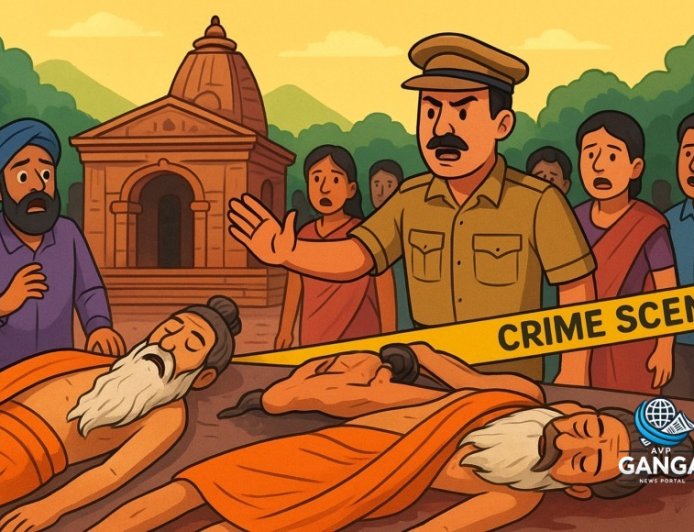 उत्तराखंड के शिव मंदिर में मिले दो साधुओं के शव, इलाके में मची खलबली, Polix