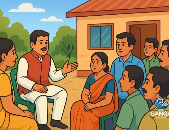 दीपेंद्र कोश्यारी के आवास पर जनसंवाद: क्षेत्रवासियों की समस्याओं को सुना सौरभ बहुगुणा ने, Viral