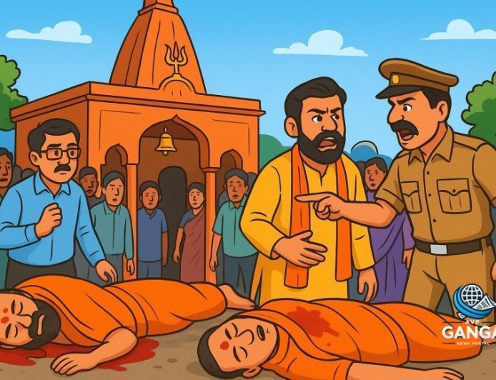 हरिद्वार में शिव मंदिर में साधुओं की हत्या का मामला - गद्दी विवाद के पीछे की साजिश का खुलासा, Viral