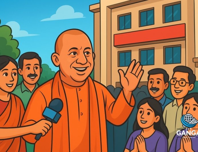 योगी आदित्यनाथ ने गरवाल पोस्ट की पत्रकारिता की सराहना की, Akhada
