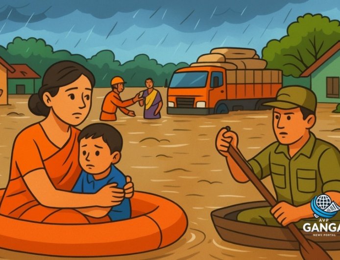 असम बाढ़ से मरने वालों की संख्या बढ़कर 68 हुई, राहत कार्य तेज, Bindaas