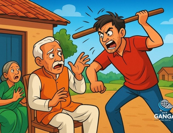 उत्तराखंड में बुजुर्ग पर जानलेवा हमला: पड़ोसी युवक पर आरोप, Polix