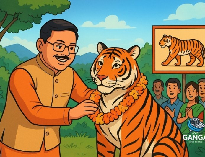 विश्व बाघ दिवस पर सीएम धामी ने बाघ संरक्षण पर दिया जोर, किया सम्मानित, Swag