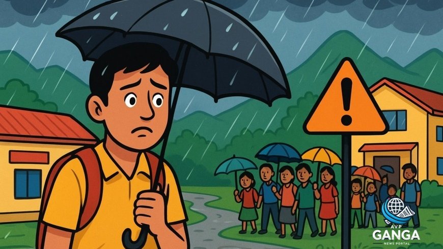 उत्तराखंड में मानसून सक्रिय: भारी बारिश और ऑरेंज अलर्ट के साथ स्कूल बंद, Uttarakhand monsoon, orange alert, heavy rain