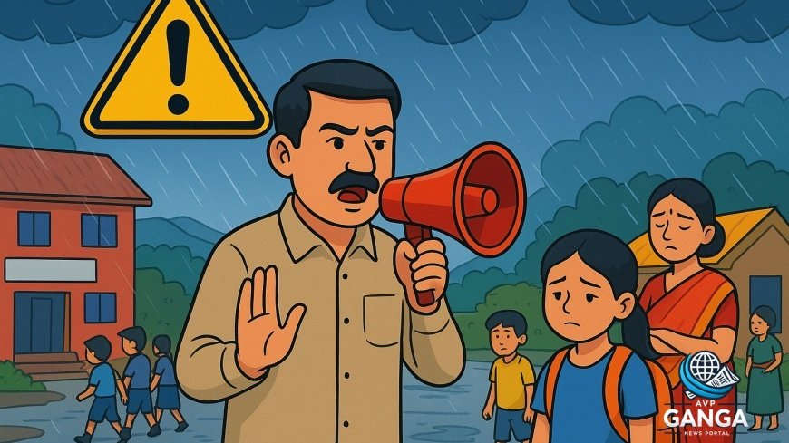 उत्तराखंड में भारी बारिश का अलर्ट, स्कूल और आंगनबाड़ी केंद्र बंद करने के आदेश, Uttarakhand news, heavy rain alert, school closure