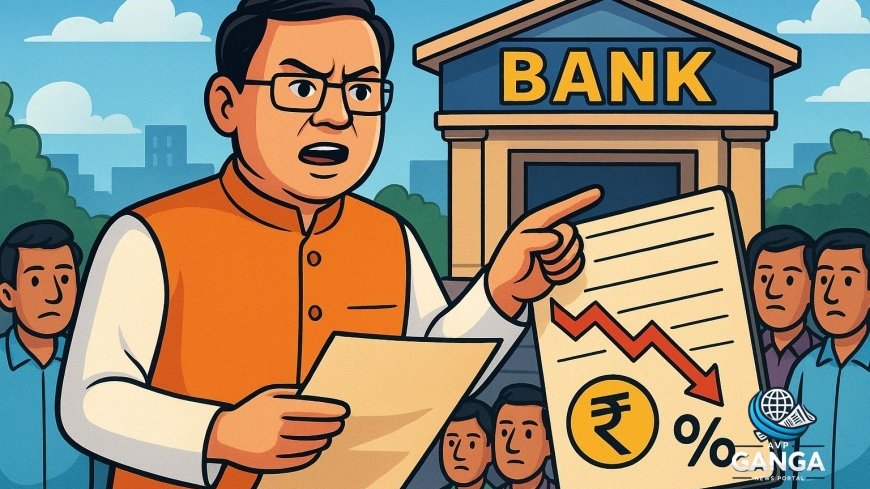 देहरादून: सीएम धामी ने ऋण-जमा अनुपात सुधारने के लिए बैंकों को दिए सख्त निर्देश, Uttarakhand news, loan deposit ratio, CM Dhami