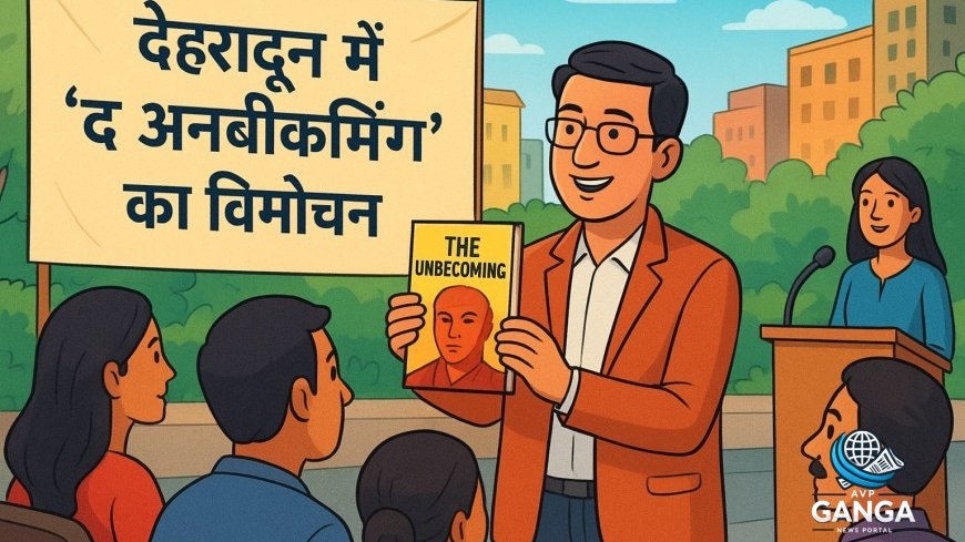 देहरादून में 'द अनबीकमिंग' का विमोचन: सफलता की कहानियों पर विचार, Dehradun, The Unbecoming, Kartikeya Vajpai