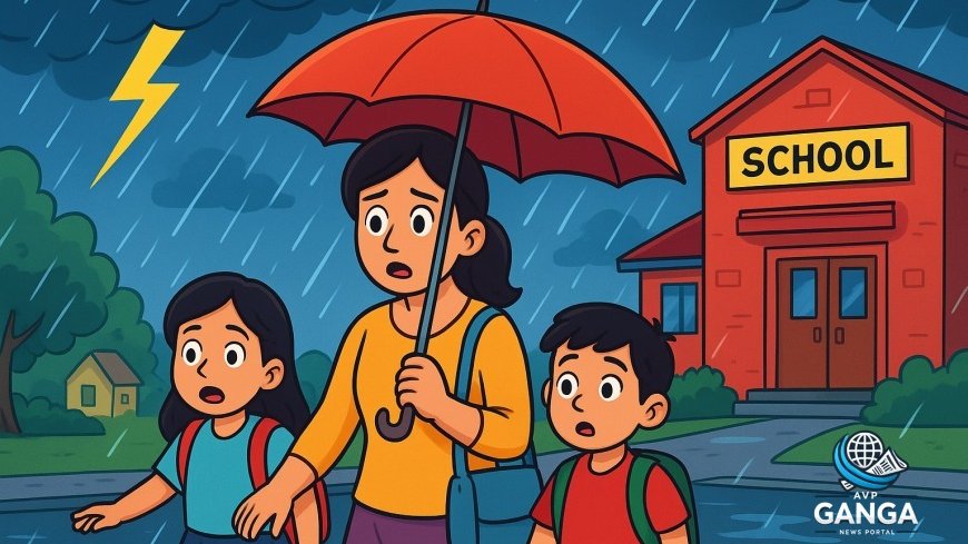 चंपावत में भारी बारिश के कारण स्कूलों में छुट्टी की घोषणा, जानें पूरी जानकारी, Champawat, heavy rain, school holiday
