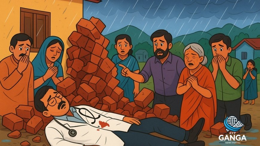 उत्तराखंड: भारी बारिश के कारण डॉक्टर की दर्दनाक मौत, पूरे क्षेत्र में शोक की लहर, Uttarakhand news, heavy rain, doctor death