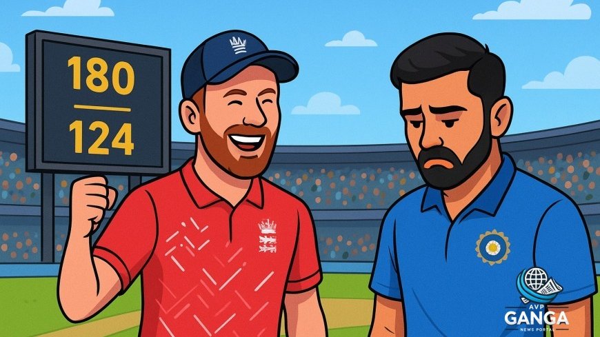 इंग्लैंड ने भारत को 56 रनों से हराकर T20I श्रृंखला 4-0 से जीती, England, India, T20I series