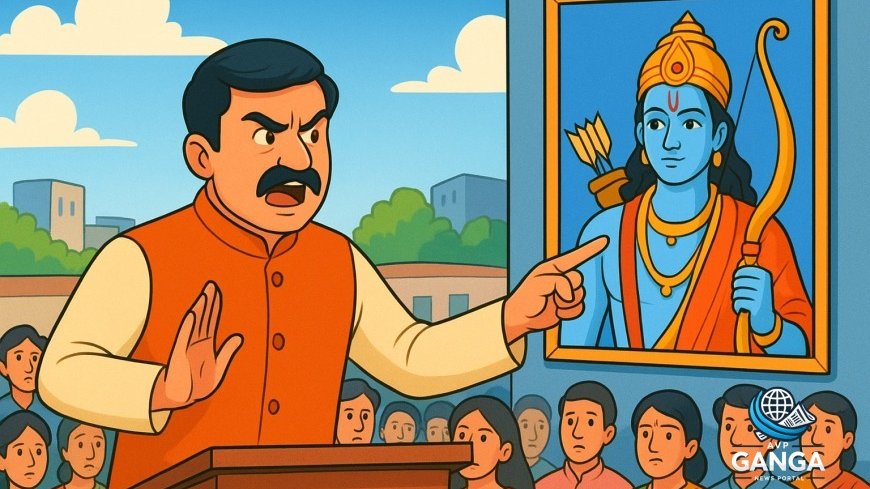 केंद्रीय मंत्री ने कांग्रेस पर भगवान राम के अस्तित्व का इनकार करने का आरोप लगाया, Union Minister, Congress, Lord Ram
