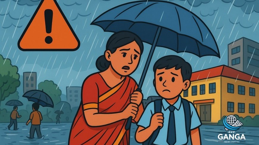 उत्तराखंड में भारी बारिश का ऑरेंज अलर्ट, स्कूलों में छुट्टी का ऐलान, Uttarakhand weather, orange alert, heavy rain