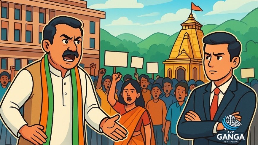 बद्रीनाथ मंदिर घोटाले पर कांग्रेस ने उठाए सवाल, सियासी स्थिति हुई तनावपूर्ण, Badrinath temple scam, Uttarakhand politics, Congress allegations