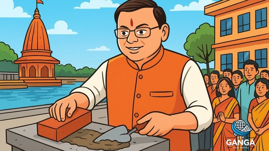 हरिद्वार में सीएम धामी ने विकास योजनाओं का किया शिलान्यास, Haridwar, CM Dhami, development projects