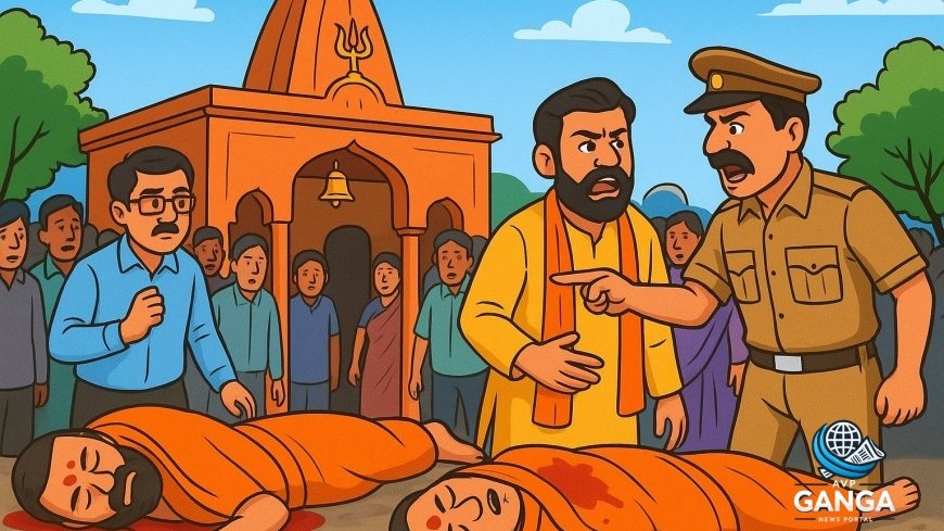 हरिद्वार में शिव मंदिर में साधुओं की हत्या का मामला - गद्दी विवाद के पीछे की साजिश का खुलासा, Haridwar crime, temple murder, sadhu killing