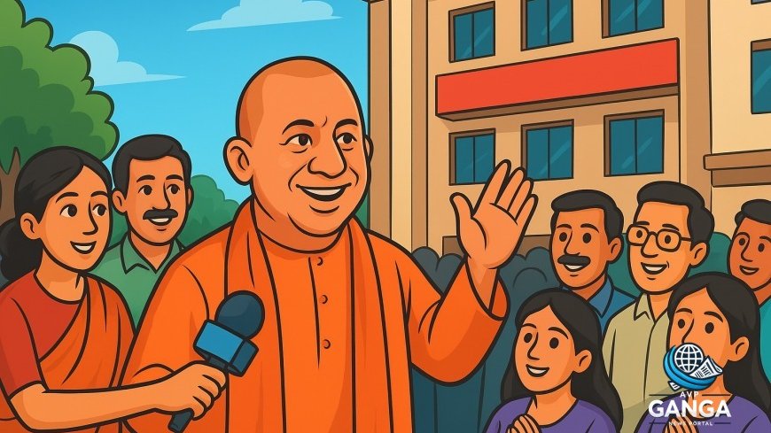 योगी आदित्यनाथ ने गरवाल पोस्ट की पत्रकारिता की सराहना की, Yogi Adityanath, Garhwal Post, credible journalism