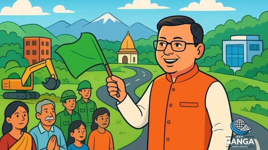 उत्तराखंड में सीएम धामी ने करोड़ों रुपये की योजनाओं को दी हरी झंडी, Uttarakhand, CM Dhami, development projects