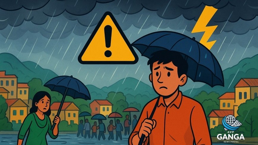 उत्तराखंड में मौसम का मिजाज बदला, 13 जिलों में भारी बारिश का येलो अलर्ट, Uttarakhand weather update, heavy rain in Dehradun, yellow alert Uttarakhand