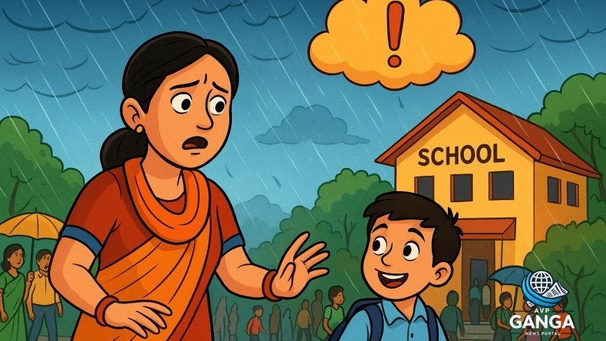 उत्तराखंड मौसम: भारी बारिश का ऑरेंज अलर्ट, बागेश्वर में स्कूलों की छुट्टी, Uttarakhand weather, orange alert, heavy rainfall