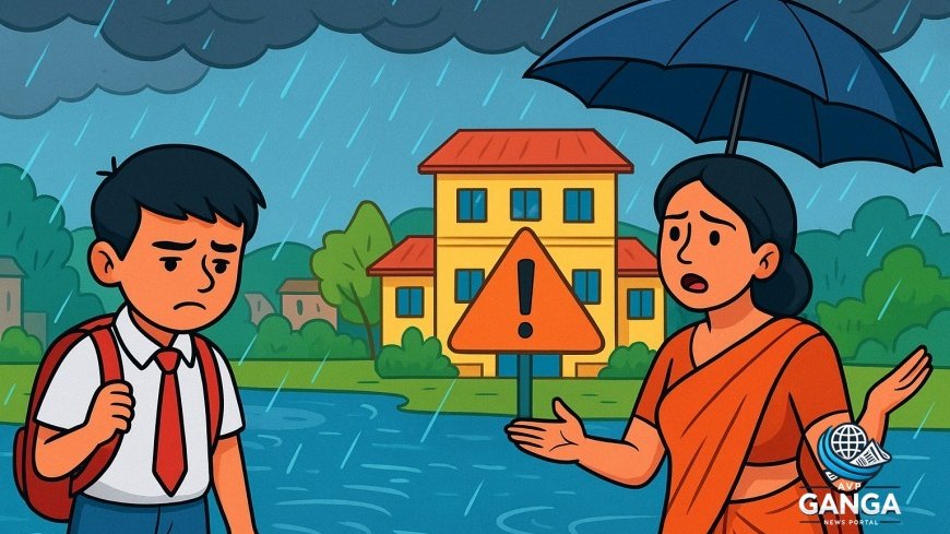 उत्तराखंड में भारी बारिश का ऑरेंज अलर्ट, स्कूलों में छुट्टी का आदेश, Uttarakhand, Orange Alert, Heavy Rain