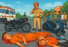 हरिदवार: बुलेट और बाइक की टक्कर में दो कांवड़ियों की दर्दनाक मौत, Viral