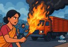 रुद्रपुर की महिला ने प्रेमी को ट्रक समेत जलाकर किया हत्या, मामला खौफनाक, Polix