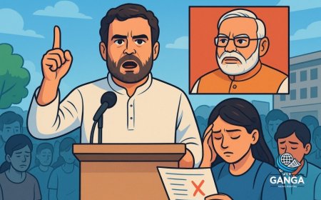 राहुल गांधी ने परीक्षा पत्र लीक और छात्रों की परेशानियों पर पीएम मोदी की आलोचना की, Bindaas