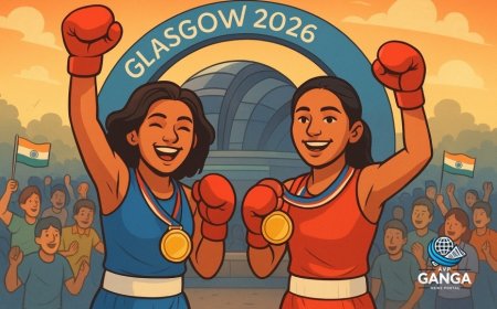 कॉमनवेल्थ गेम्स 2026 में जैस्मिन लंबोरिया और प्रीति पवार की ऐतिहासिक जीत, Polix