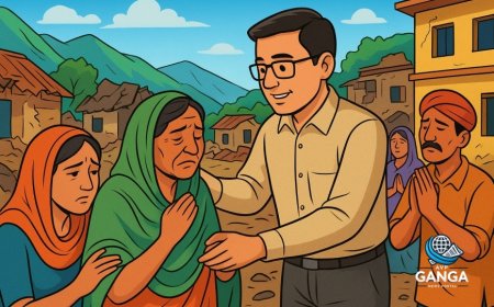 धराली आपदा के एक साल पूरे: जिलाधिकारी ने प्रभावितों को दिया सहारा, Swag