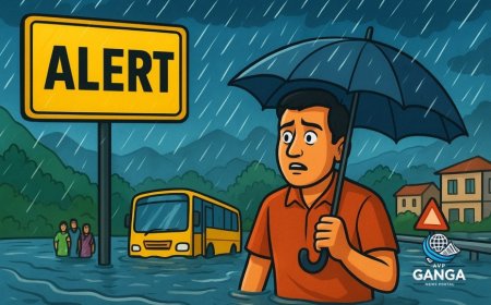 उत्तराखंड में भारी बारिश का येलो अलर्ट: 6 जिलों में 132 सड़कें बंद, Viral