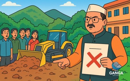 उत्तराखंड: धामी सरकार के सख्त भू कानून से नैनीताल में भूमि की बड़ी कार्रवाई, Polix