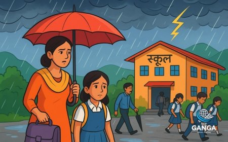 उत्तराखंड में भारी बारिश के चलते छुट्टी, छात्रों की सुरक्षा प्राथमिकता, Polix