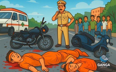 हरिदवार: बुलेट और बाइक की टक्कर में दो कांवड़ियों की दर्दनाक मौत, Viral