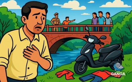 उत्तराखंड में युवक लापता, पुल के पास मिली स्कूटी से मचा हड़कंप, Polix