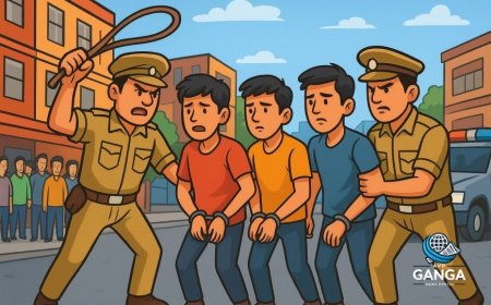 हल्द्वानी में युवकों की गुंडागर्दी: पुलिस ने की त्वरित कार्रवाई, 4 युवक गिरफ्तार, Swag