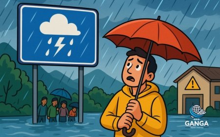 उत्तराखंड में भारी बारिश की चेतावनी, 17 अगस्त तक हाई अलर्ट जारी, Akhada